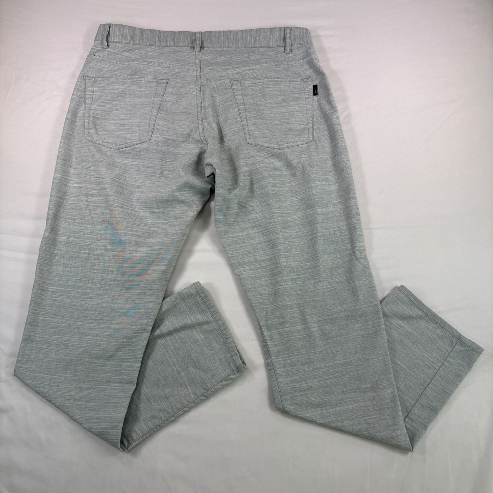 Nike Golf Pants Men 34x32 Dri-FIT Heather Green Performance‎ Chino Trousers - Picture 5 of 10
